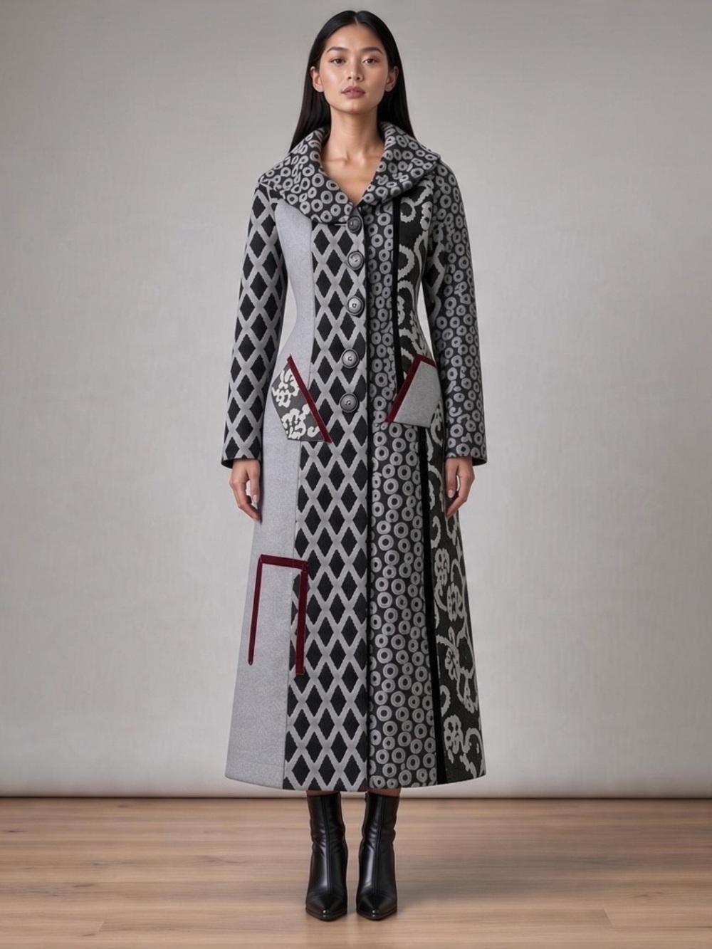 Beautiful Wool Blend Coat sz M.